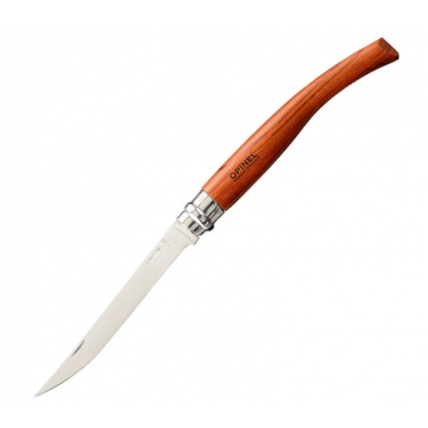 Нож филейный OPINEL №12, нержавеющая сталь, рукоять бубинга