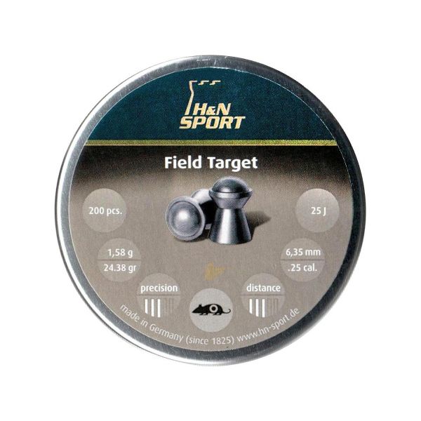 Пули H&N Field Target 6,35 мм, 1,58 грамм, 200 штук