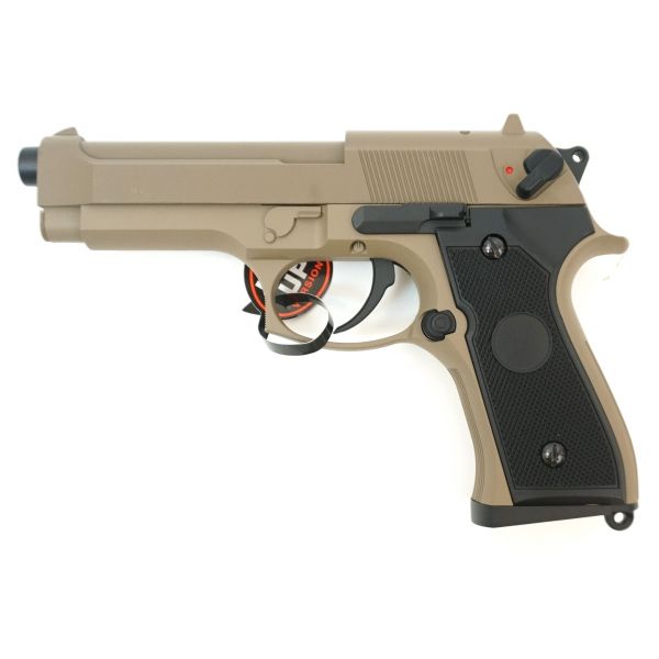 Страйкбольный пистолет Cyma Beretta M92 AEP Tan (CM.126TN)