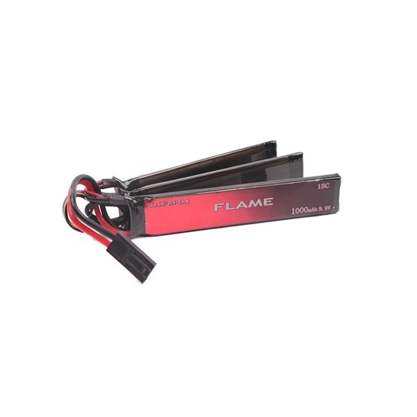 Аккумулятор Flame LiFe 1000H15C 9.9V трехлепестковый